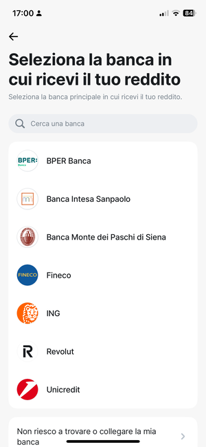 Lista banche